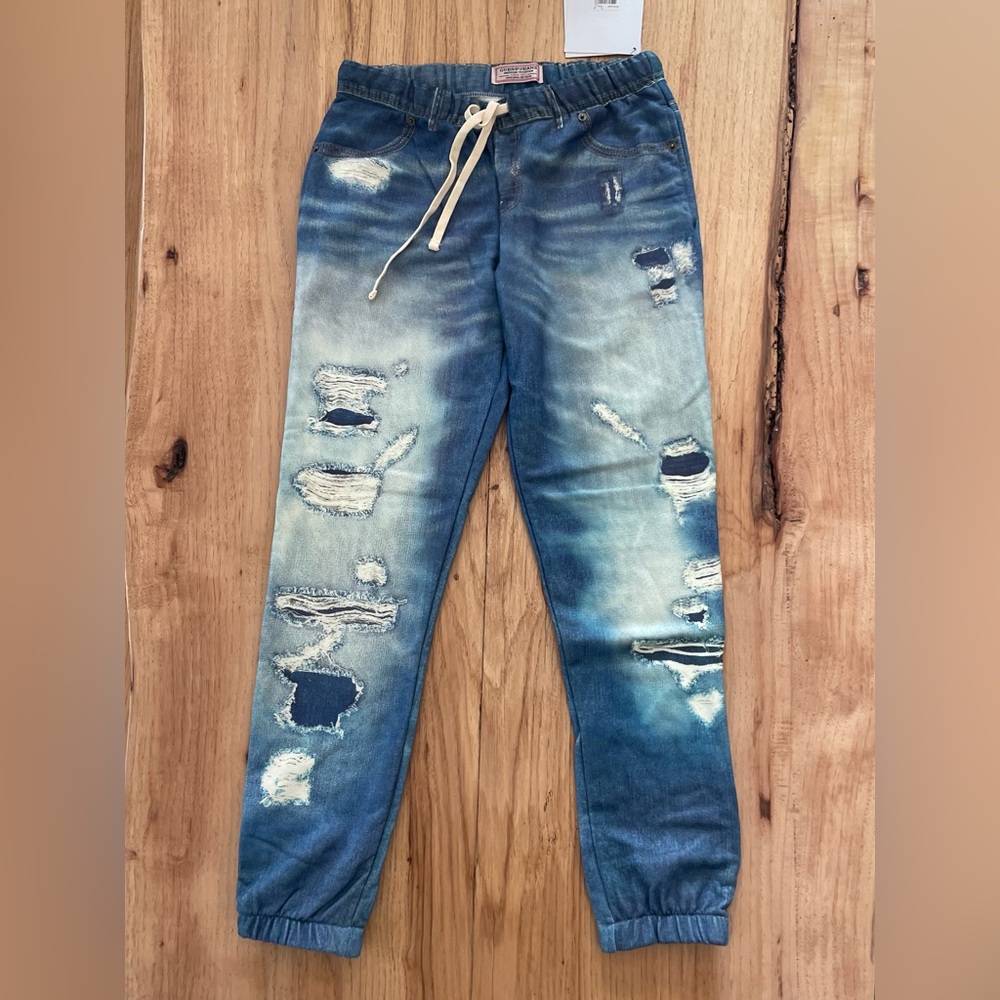 Made in USA Denim Print Sweatpants